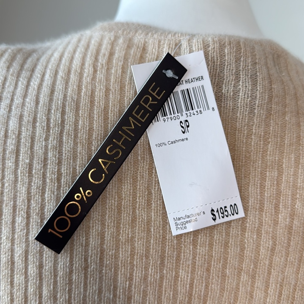 NWT House of Harlow 1960 Cashmere Top s/p - Picture 3 of 6